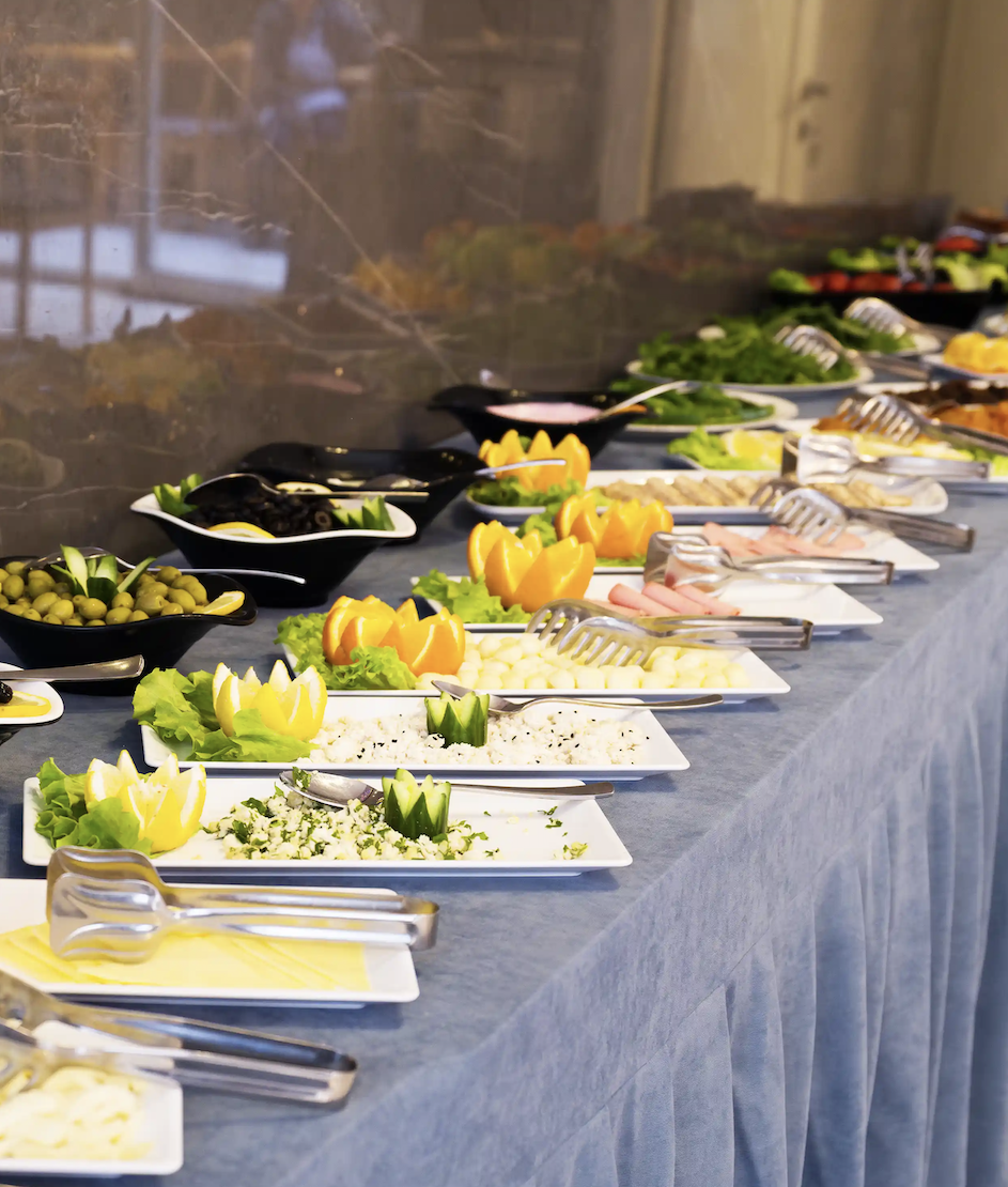 Riva Hotel open buffet breakfast